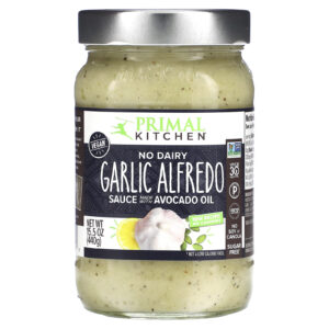 Primal Kitchen Molho Alfredo sem Laticínios Feito com Óleo de Abacate 440 g (155 oz)