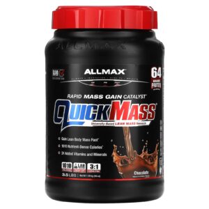 ALLMAX QuickMass® Catalisador de Ganho de Massa Rápida Chocolate 159 kg (35 lb)