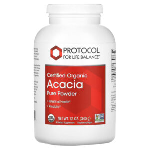 Protocol for Life Balance Acacia Pura Orgânica Certificada em Pó 340 g (12 oz)