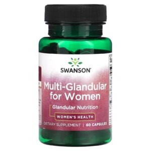 Swanson Multiglandular para Mulheres 60 Cápsulas