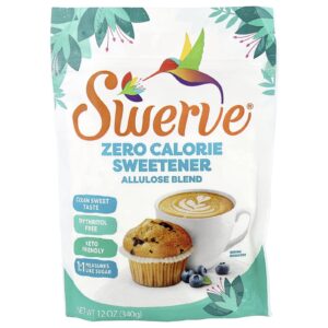 Swerve Adoçante de Zero Calorias Mistura de Allulose 340 g (12 oz)