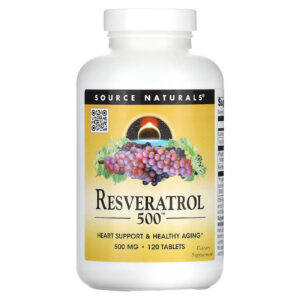 Source Naturals Resveratrol 500™ 500 mg 120 Comprimidos