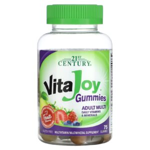 21st Century Gomas Multivitamínico para Adultos VitaJoy® Frutas 75 Gomas
