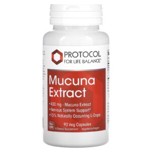 Protocol for Life Balance Extrato de Mucuna 400 mg 90 Cápsulas Vegetais