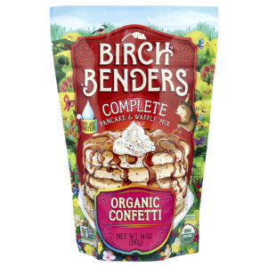 Birch Benders Mistura Completa para Waffle e Panqueca Confetes Orgânicos 397 g (14 oz)