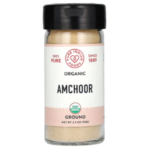 Pure Indian Foods Amchoor Orgânico Moído 70 g (25 oz)