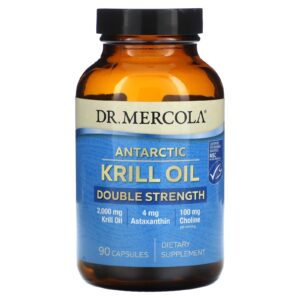 Dr. Mercola Óleo de Krill Antártico 90 Cápsulas