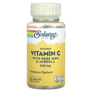 Solaray Vitamina C Tamponada 100 VegCaps