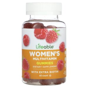 Lifeable Multivitamínico para Mulheres Framboesa Natural 60 Gomas