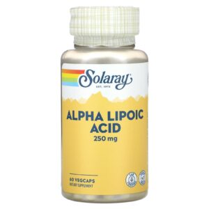 Solaray Ácido Alfa-Lipoico 250 mg 60 VegCaps