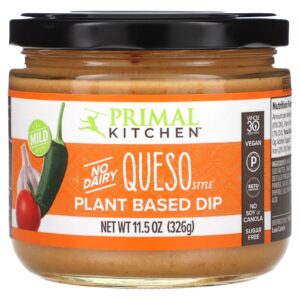 Primal Kitchen Molho à Base de Plantas Estilo Queso Suave 326 g (115 oz)