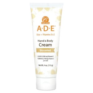 Carlson ADE Creme para as Mãos e Corpo Sem Perfume 113 g (4 oz)