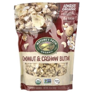 Natures Path Granola Crocante Manteiga de Caju e Coco 312 g (11 oz)