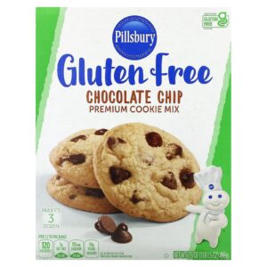 Pillsbury Mistura para Cookies Premium com Lascas de Chocolate Sem Glúten 496 g (175 oz)