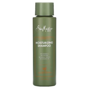 SheaMoisture Homens Shampoo Hidratante Manteiga de Karité Crua e Óleo de Mafura 444 ml (158 oz)