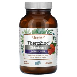 Quantum Health TheraZinc Sabugueiro Framboesa 60 Pastilhas