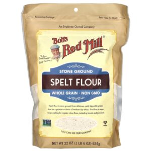 Bobs Red Mill Farinha de Espelta Grão Integral 624 g (22 oz)