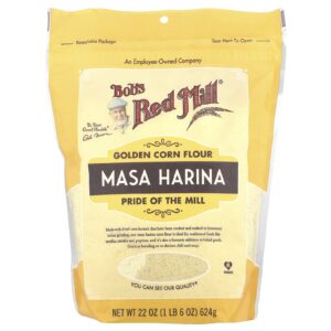 Bobs Red Mill Farinha de Milho Dourado Masa Harina 624 g (22 oz)