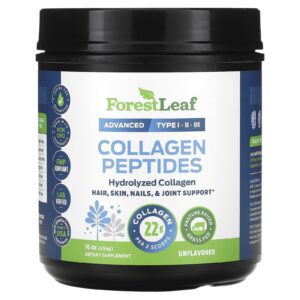 Forest Leaf Peptídeos de Colágeno Sem Sabor 454 g (16 oz)