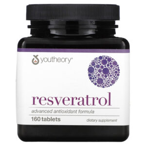 Youtheory Resveratrol 160 comprimidos