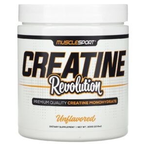 MuscleSport Creatina Revolution Sem Sabor 300 g (106 oz)
