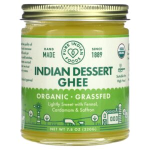 Pure Indian Foods Ghee de Sobremesa Indiana Orgânica 220 g (78 oz)