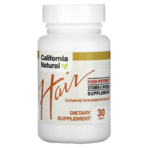 California Natural Cabelo Alta Potência 30 Comprimidos