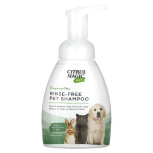 Citrus Magic Animal de Estimação Shampoo para Animais de Estimação Sem Enxágue Sem Perfume 236 ml (8 fl oz)