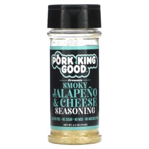 Pork King Good Jalapeño Defumado e Tempero de Queijo 708 g (25 oz)