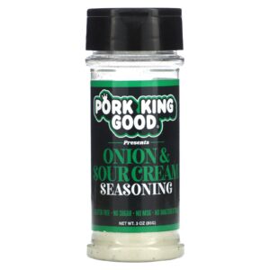 Pork King Good Tempero de Cebola e Creme Azedo 85 g (3 oz)