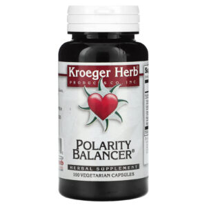 Kroeger Herb Co Polarity Balancer 100 Cápsulas Vegetarianas