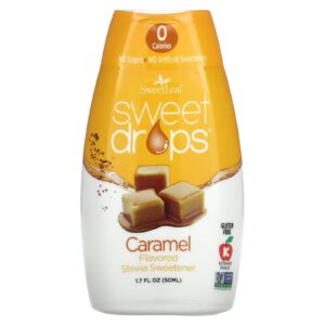 SweetLeaf Stevia Sweet Drops Caramelo 50 ml (17 fl oz)
