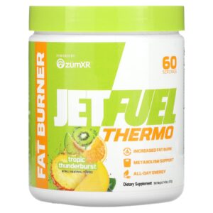 GAT JetFuel® Termo Queimador de Gordura Trovão Tropical 420 g (148 oz)
