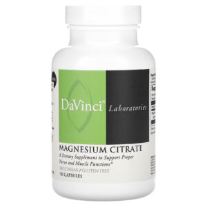 DaVinci Laboratories Citrato de Magnésio 140 mg 90 Cápsulas