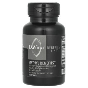 DaVinci Laboratories Linha Benefits Benefícios da Metilamina 60 Cápsulas