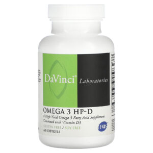 DaVinci Laboratories Ômega 3 HP-D 60 Cápsulas Softgel