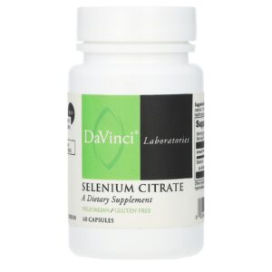 DaVinci Laboratories Citrato de Selênio 200 mcg 60 Cápsulas