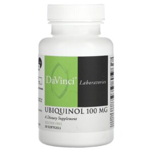 DaVinci Laboratories Ubiquinol 100 mg 30 Cápsulas Softgel