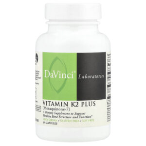 DaVinci Laboratories Vitamina K2 Plus 60 Cápsulas
