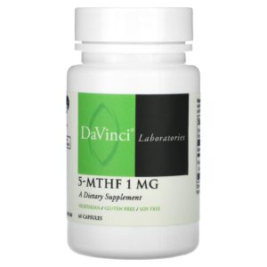 DaVinci Laboratories 5-MTHF 1 mg 60 Cápsulas