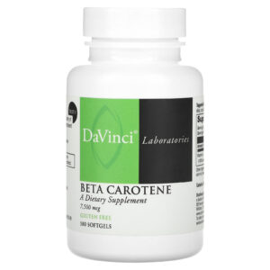 DaVinci Laboratories Betacaroteno 7.500 mcg 180 Cápsulas Softgel