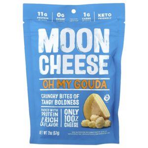 Moon Cheese Petiscos Crocantes Oh My Gouda 57 g (2 oz)