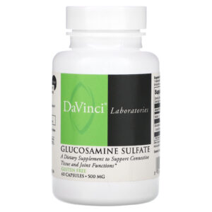 DaVinci Laboratories Sulfato de Glicosamina 500 mg 60 Cápsulas