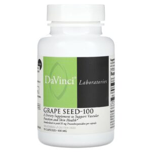 DaVinci Laboratories Semente de Uva-100 100 mg 90 Cápsulas