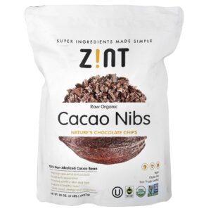 Zint Nibs de Cacau Orgânico Cru 907 g (32 oz)