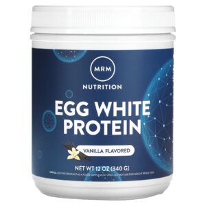 MRM Nutrition Proteína de Clara de Ovo Baunilha 340 g (12 oz)