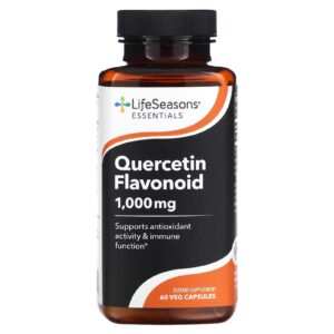 LifeSeasons Flavonoide de Quercetina 60 Cápsulas Vegetais (500 mg por Cápsula)