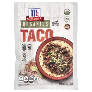 McCormick Mistura de Temperos Orgânicos Taco 28 g (1 oz)