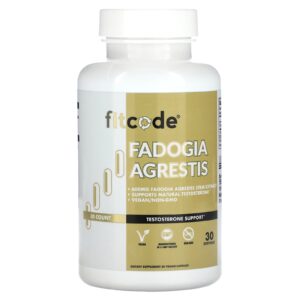 fitcode Fadogia agrestis 600 mg 30 Contagem