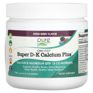 Pure Essence Ionic-Fizz™ Super DK Calcium Plus™ Frutos Silvestres Mistos 210 g (741 oz)